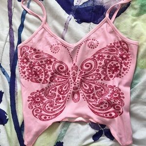 Butterfly tank top